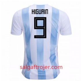 Argentina Fodboldtrøjer Higuain 9 Hjemmebanesæt VM 2018